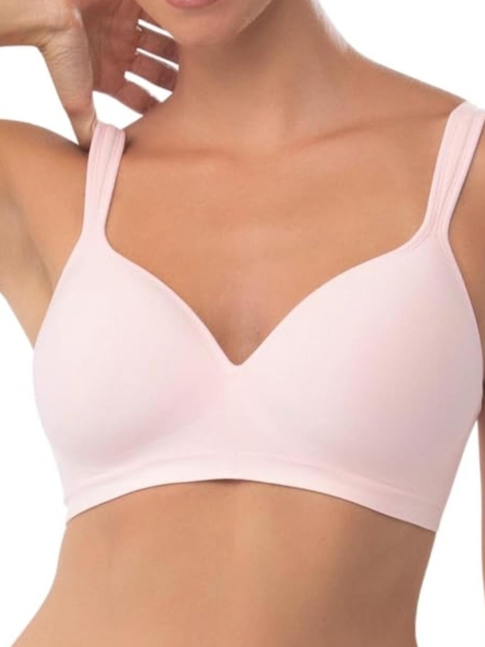 Underoutfit Bra #460 Perfect Neckline NWOT Light Pink